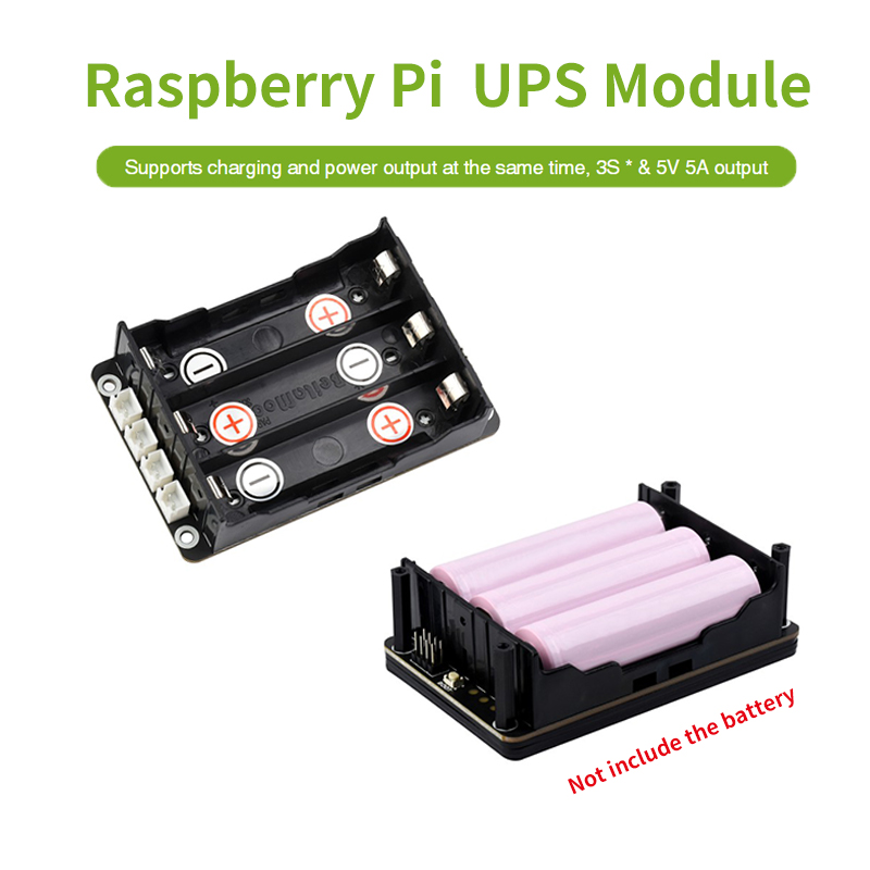 Raspberry Pi Uninterrupted Power Supply Ups 18650 - Fonte de Alimentação Ininterrupta Via I2C
