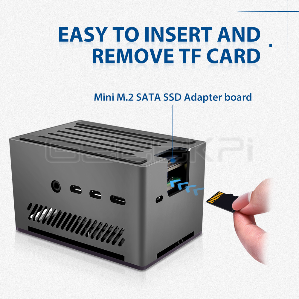GeeekPi Caixa de tijolo de alu - Argon One V3 M.2 Nvme Case avaliação e preço